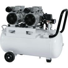 50L 1100W mute silent oil-free air compressor machine price